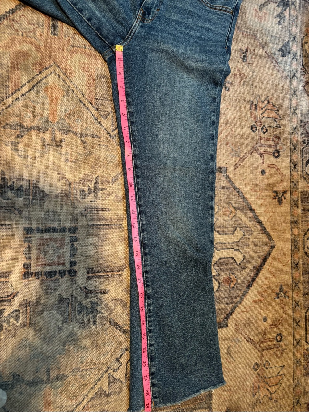 Zara Mid Blue Wide-Leg Jeans - Picture 5 of 5